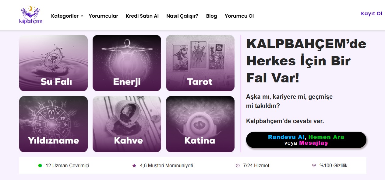 Su Falı Bak - Kalpbahcem.com